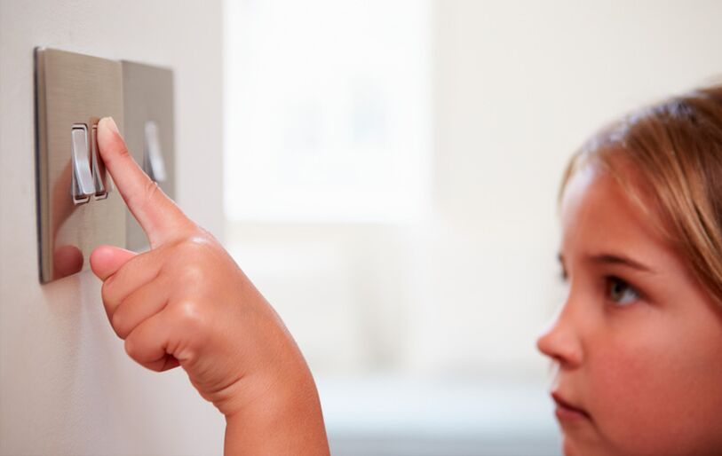 Apagar a luz quando não estiver em uso