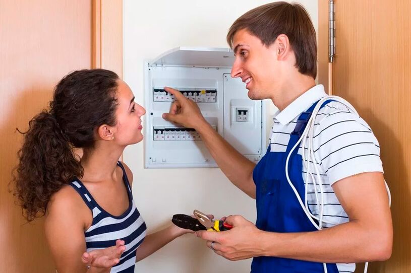 Falta de energia no apartamento